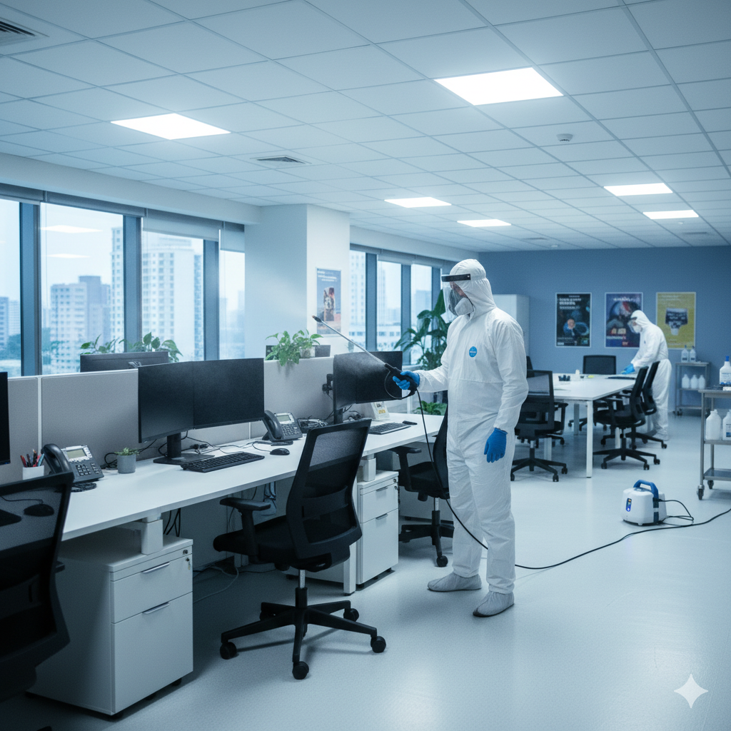 Commercial disinfection